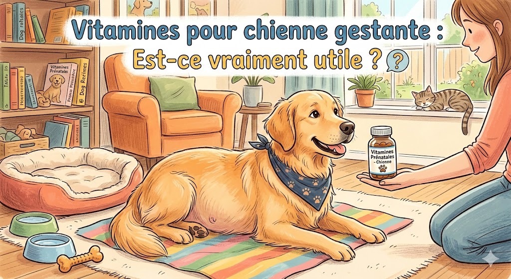 vitamines prénatales pour les chiennes gestatntes