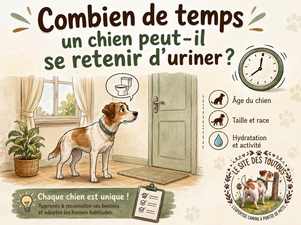 chien capacité vessie
