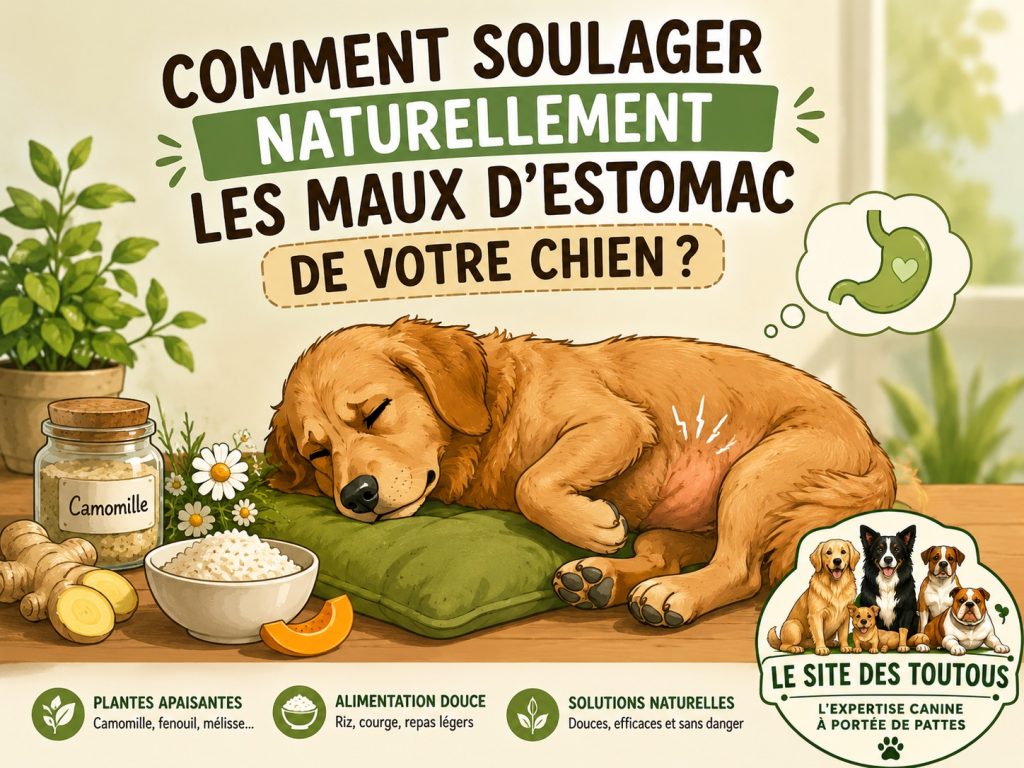 soulager maux d'estomac chien