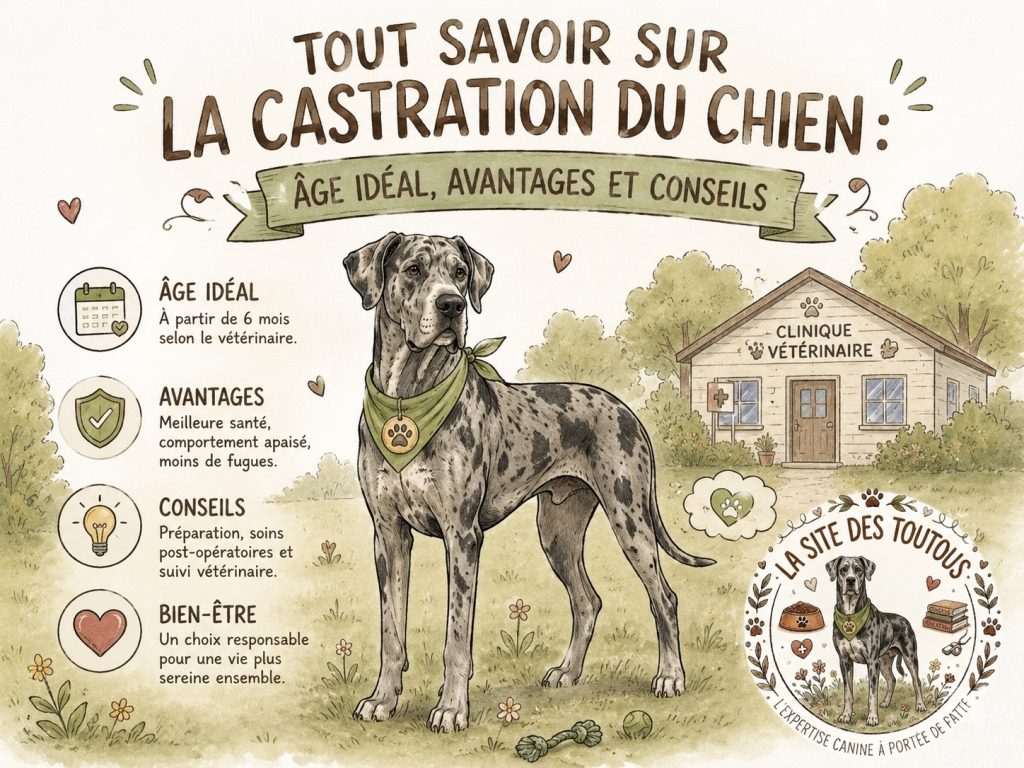 tout savoir sur la castration du chien