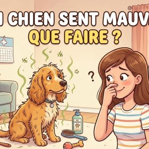 mauvaise odeur chien