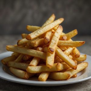 assiette de frites