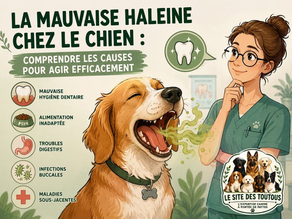 mauvaise haleine chien