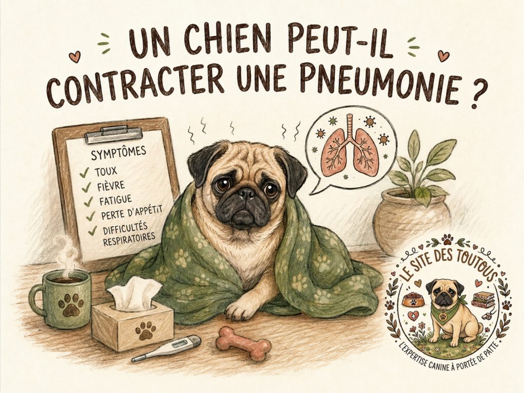 chien pneumonie
