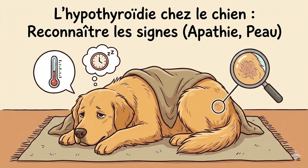 l'hypothyroïdie chez le chien