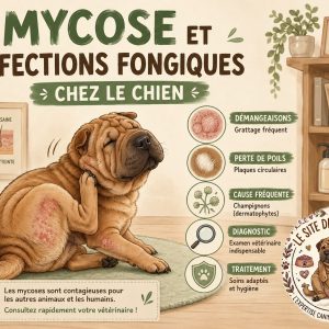 mycose et infections fongiques chez la chien