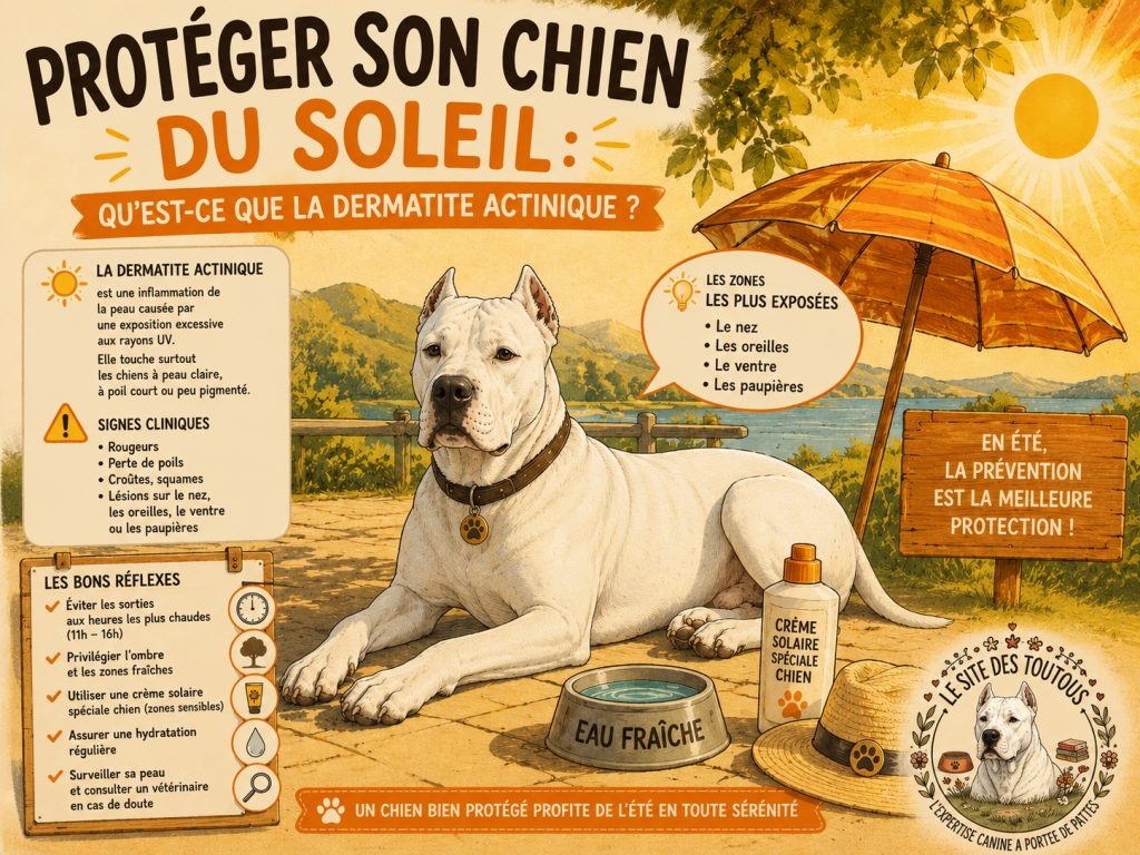 protéger son chien du soleil