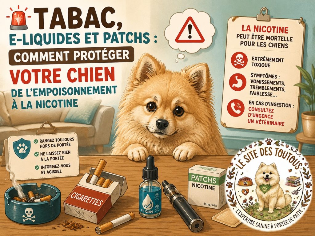 empoisonnement nicotine chien