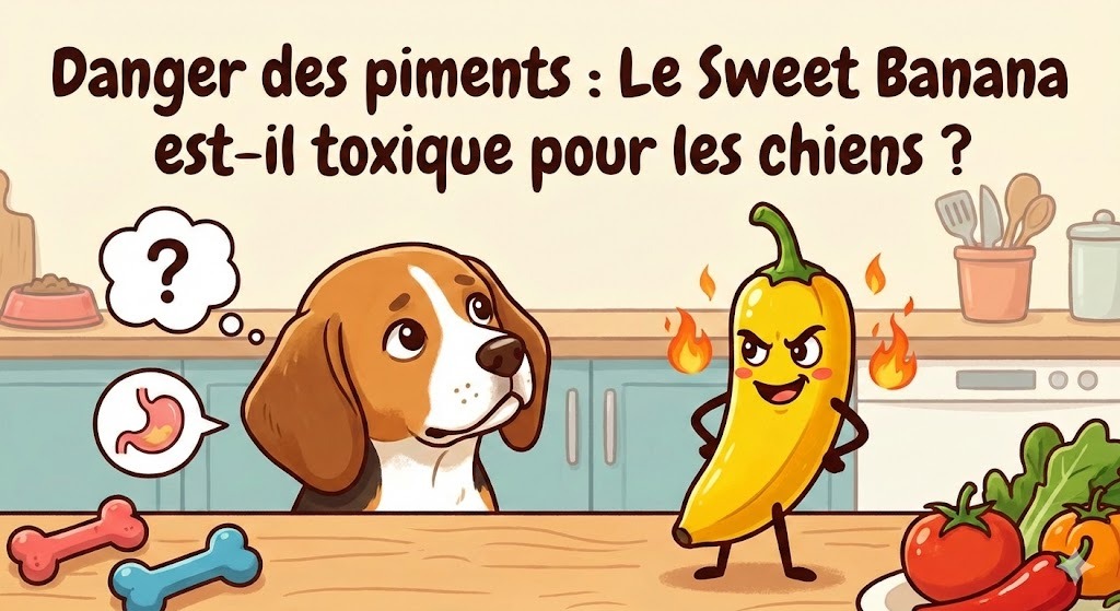 donner des piments Sweet Banana à son chien
