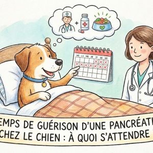 temps de guérison d'une pancréatite chez le chien