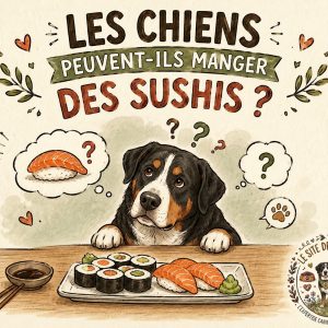 Les chiens peuvent-ils manger des sushis ?