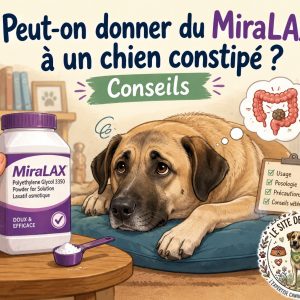 MiraLAX constipation chien