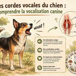cordes vocales chien
