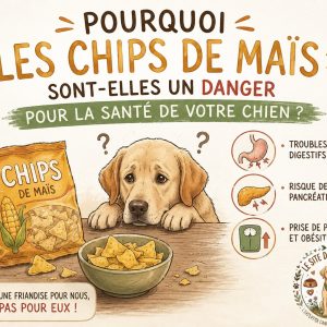 dangers des chips de maïs pour la santé des chiens