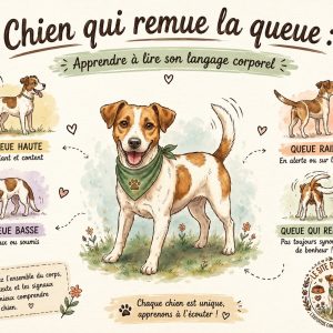 déchiffrer les mouvements de la queue chez le chien