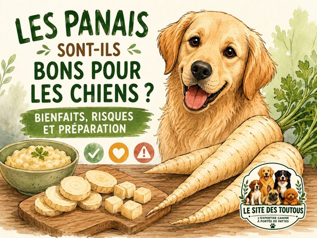 panais alimentation chien