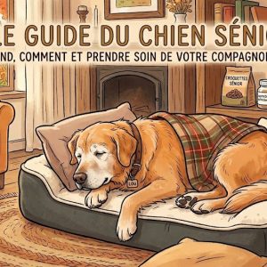 prendre soin d'un chien âgé