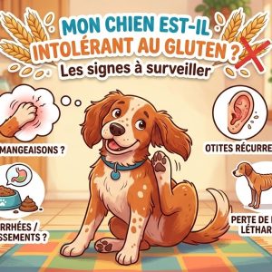 l'intolérance au gluten chez le chien