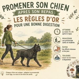 digestion chien après repas