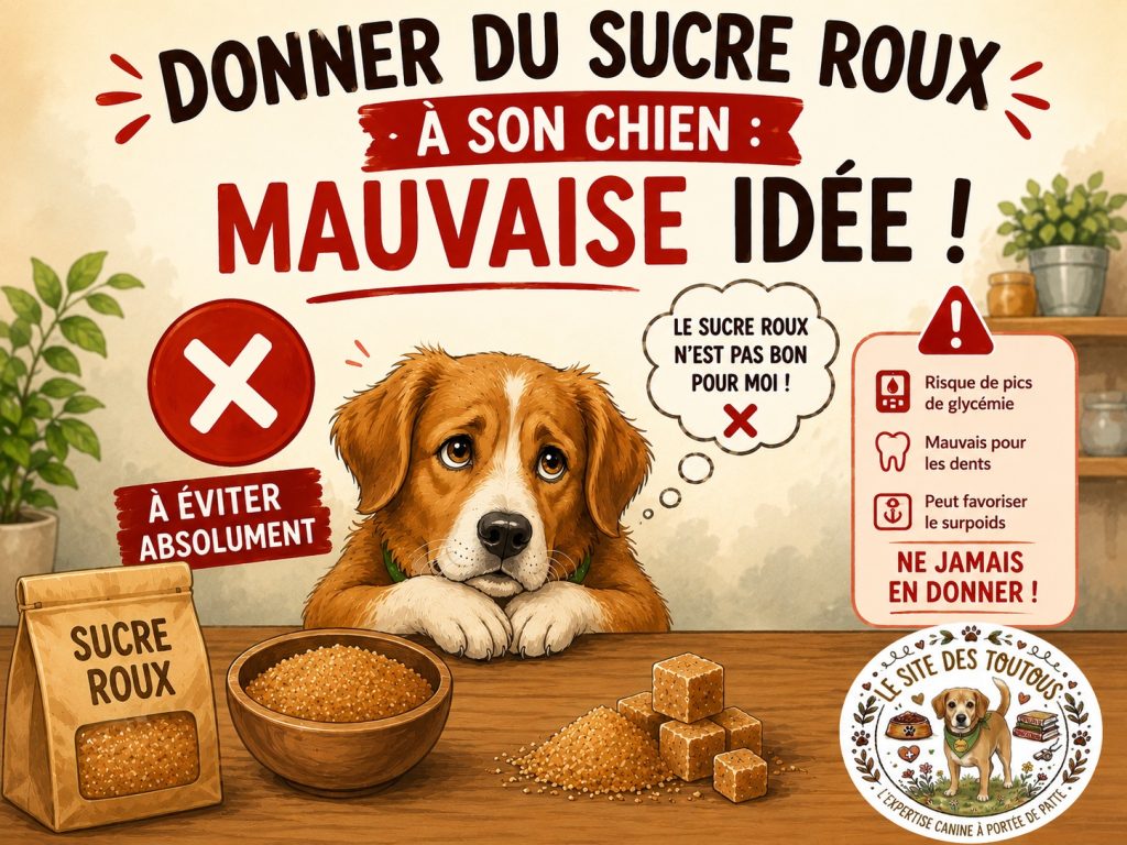 sucre roux chien