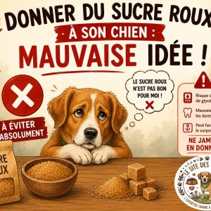 sucre roux chien