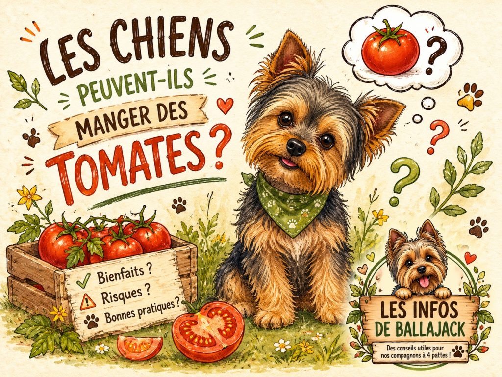 les chiens peuvent-ils manger des tomates