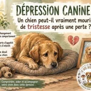 deuil du chien après une perte