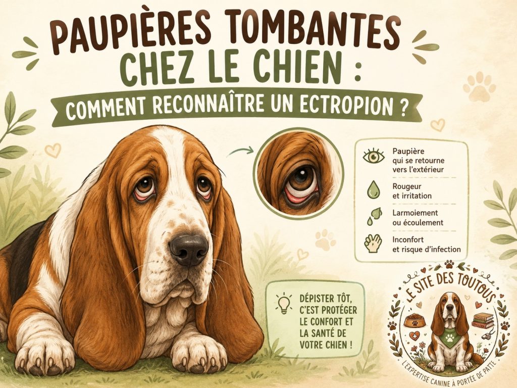 ectropion chien