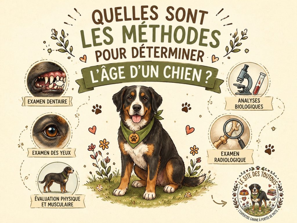 déterminer l'âge d'un chien
