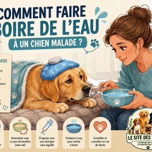 faire boire eau chien malade
