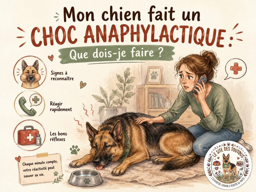 choc anaphylactique chez le chien