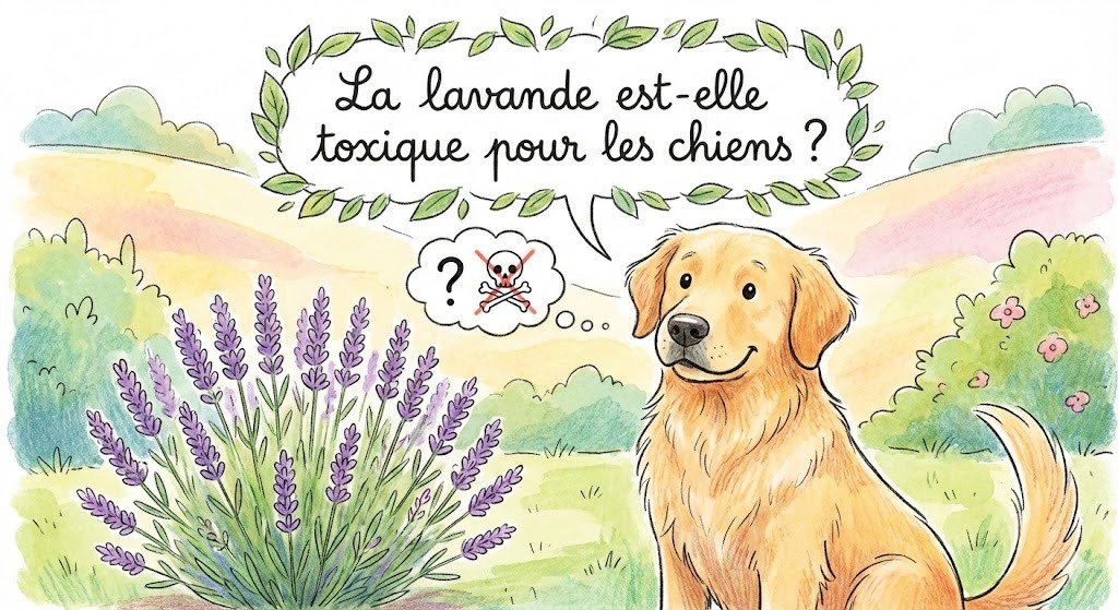 lavande toxique chien