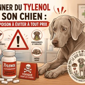 Tylenol poison chien