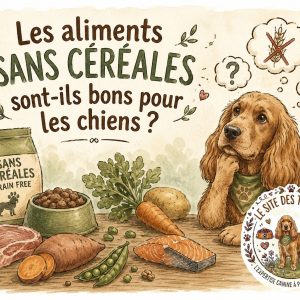 les aliments sans céréales pour les chiens