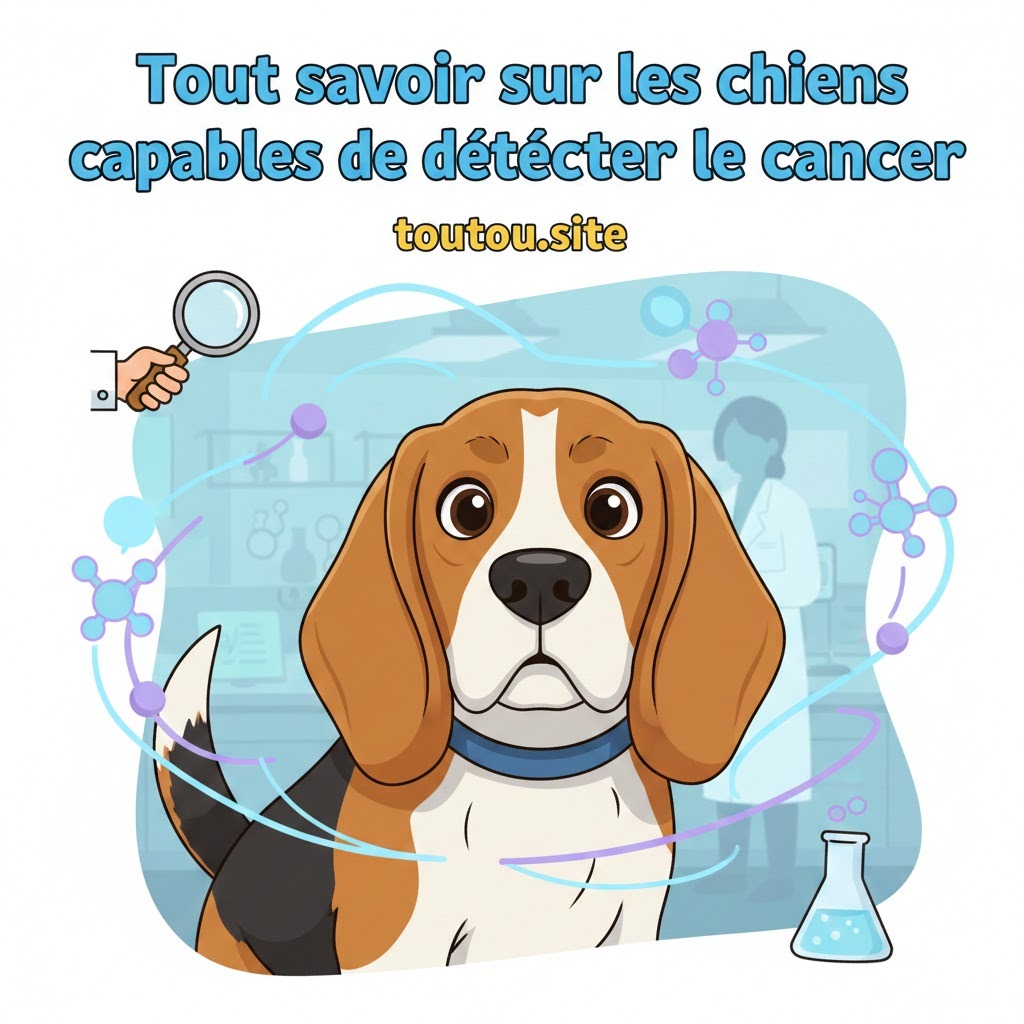 chiens détection cancer
