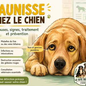 jaunisse chez le chien