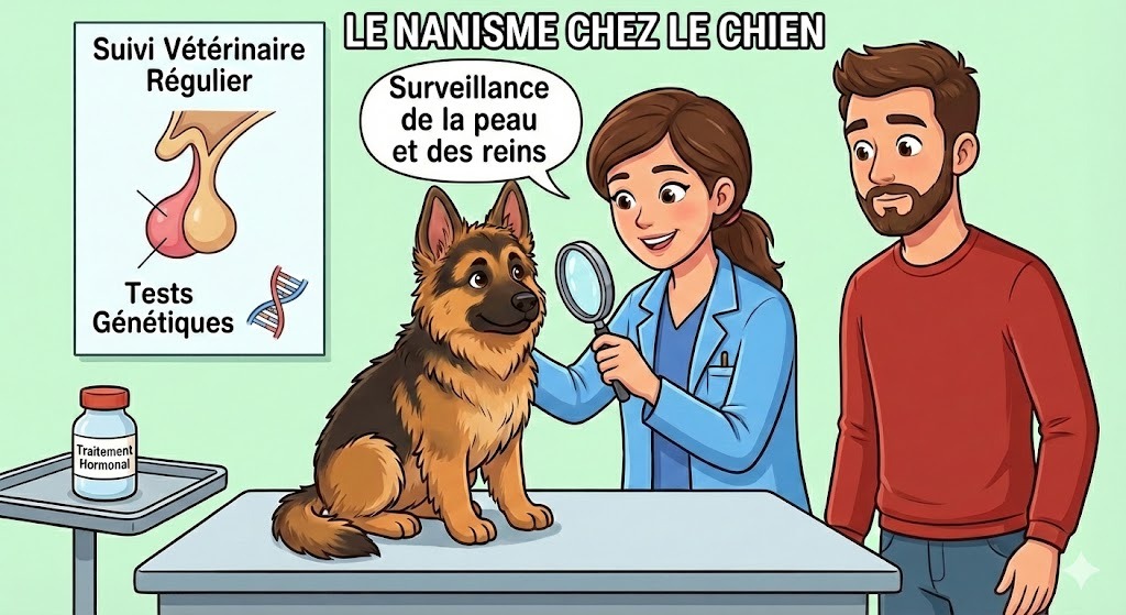 le nanisme chez le chien