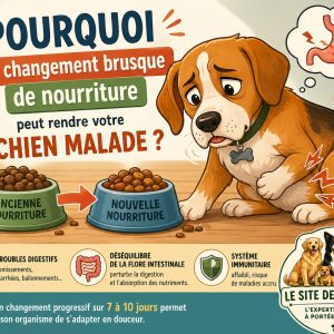 transition alimentation chien
