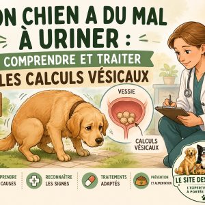 calculs vésicaux chiens