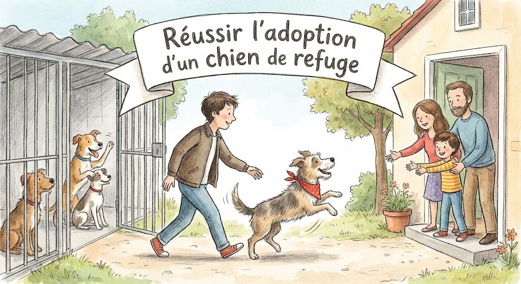 adoption chien de refuge