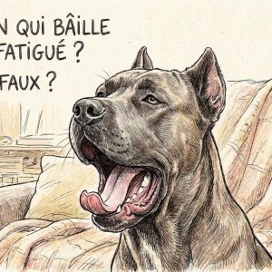 le bâillement chez le chien