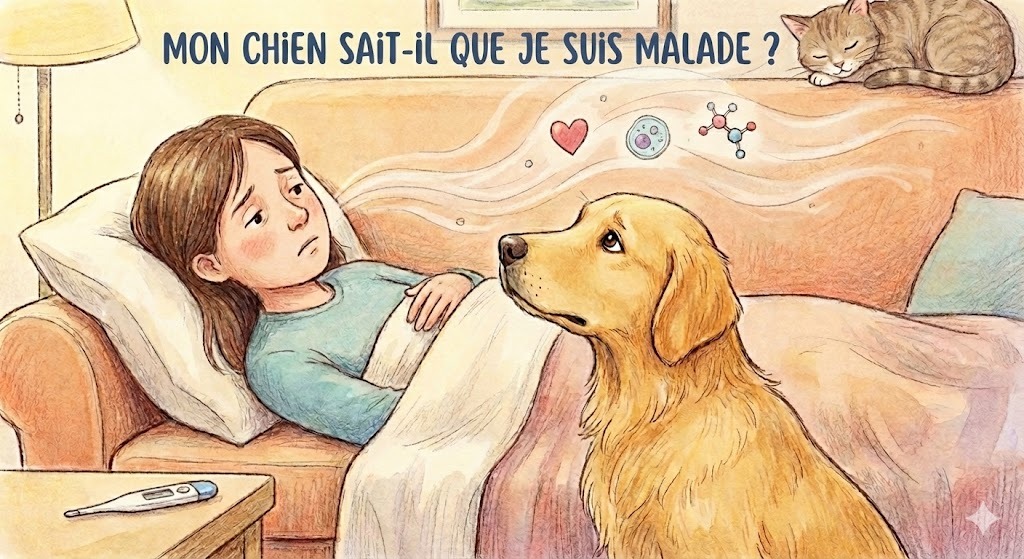 mon chien sait-il que je suis malade