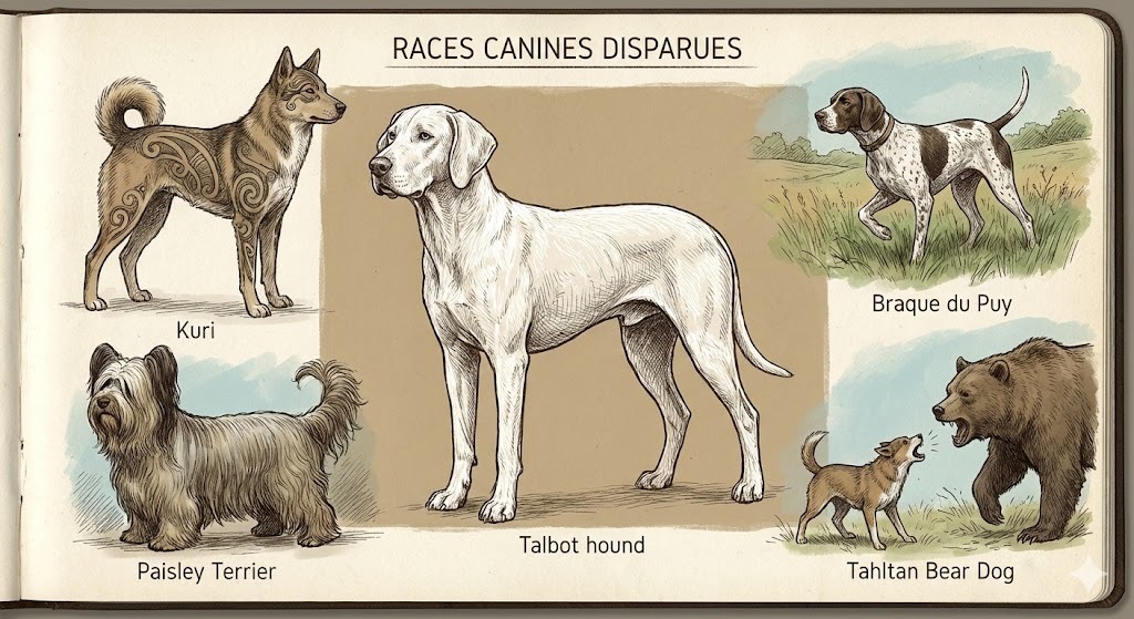 races de chiens disparues