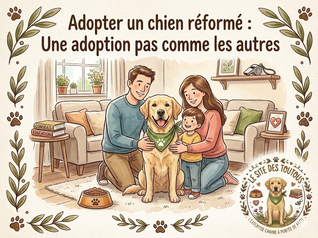 comment adopter un chien d'assistance réformé