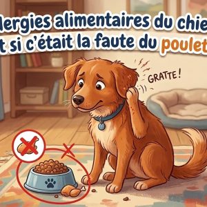 l'allergie au poulet chez le chien