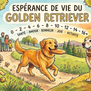 espérance de vie du Golden Retriever