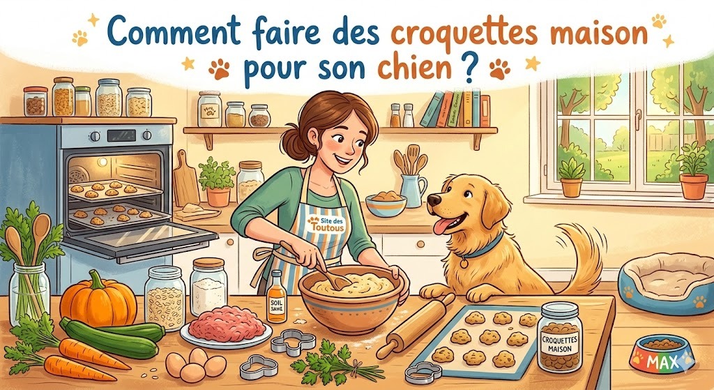 fabriquer des croquettes maison pour son chien