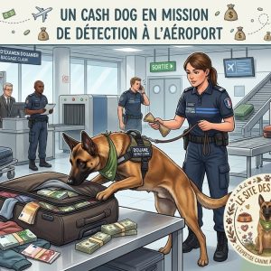 cash dog détection de billets
