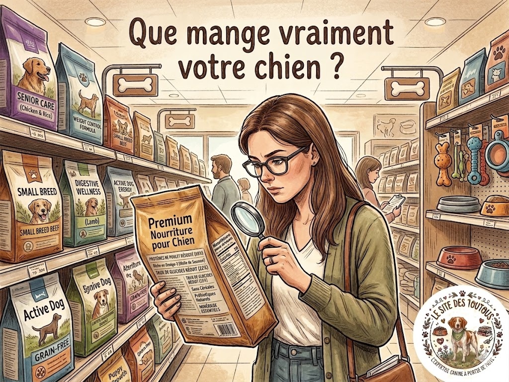ingrédients croquettes chien