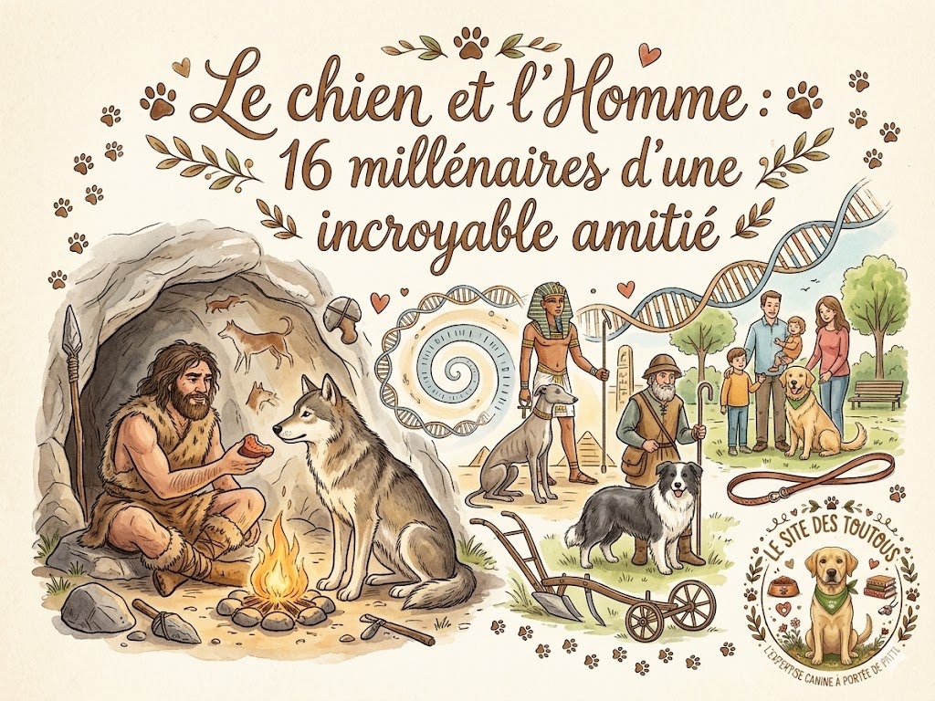 les origines du chien